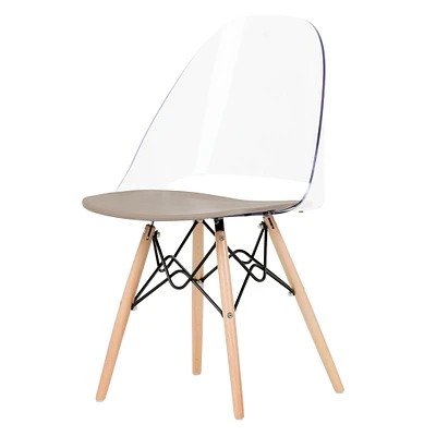 Chaise de Bureau Style Eiffel - Annexe Gris clair