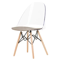Chaise de Bureau Style Eiffel - Annexe Gris clair