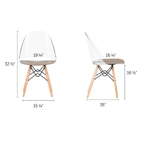 Chaise de Bureau Style Eiffel - Annexe Gris clair