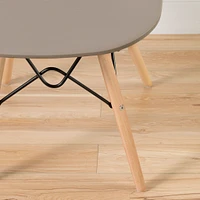 Chaise de Bureau Style Eiffel - Annexe Gris clair