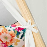 Sweedi Organic Cotton and Pine Play Tent with Chalkboard