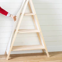 Sweedi Scandinavian Teepee Shelving Unit for Kids