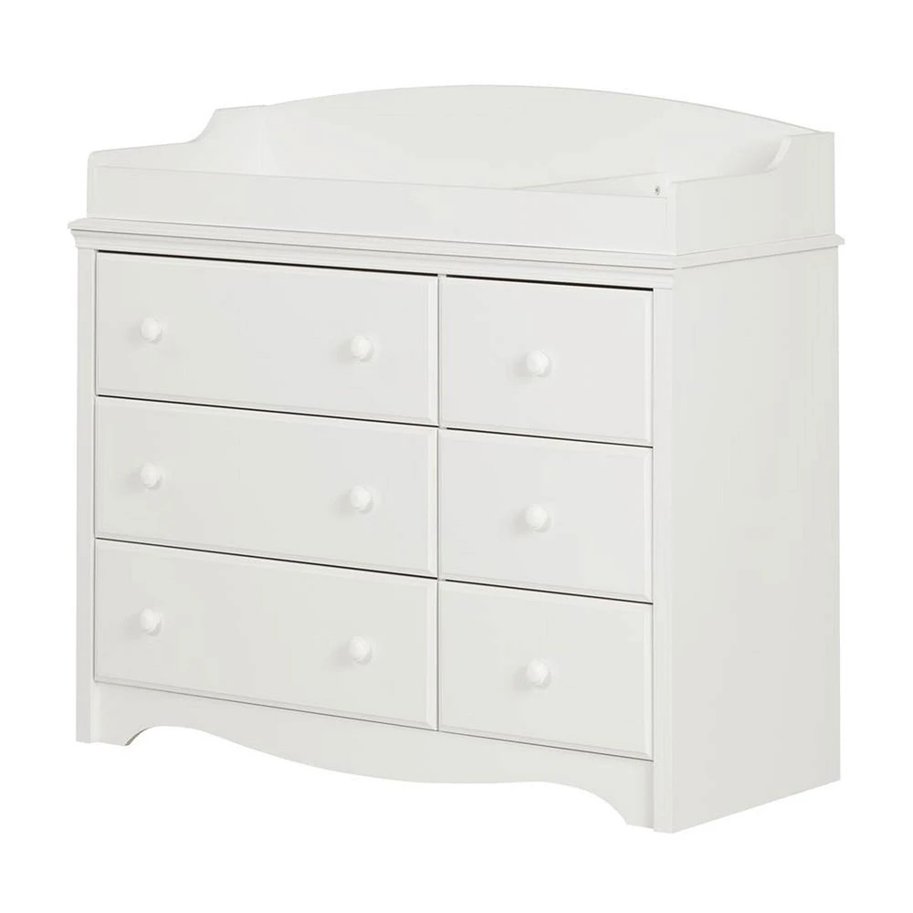 Meuble à Langer Angel 6 Tirois - Blanc