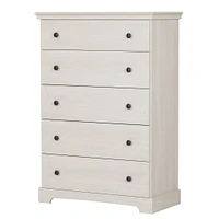 Commode 5 Tiroirs - Avilla Chêne Hivernal