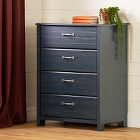4-Drawer Chest - Ulysses Blueberry