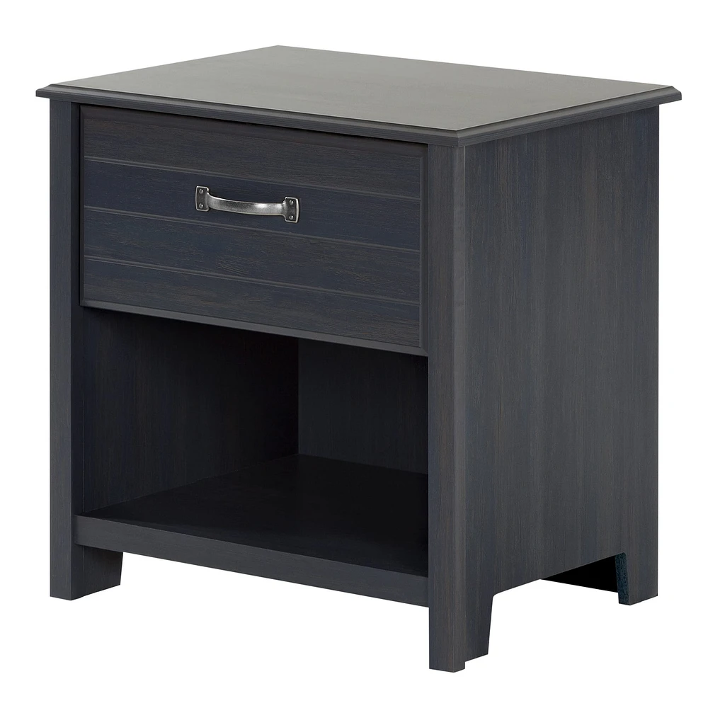 1-Drawer Nightstand Ulysses - Blueberry