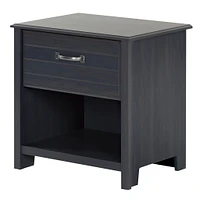 1-Drawer Nightstand Ulysses - Blueberry