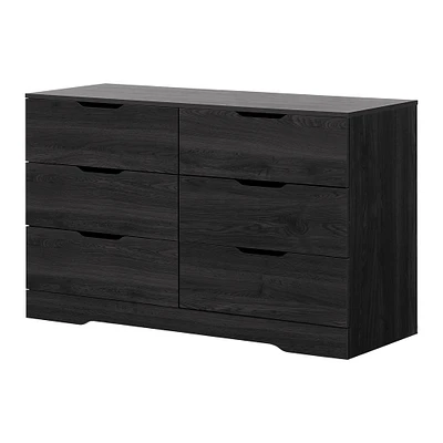 6-Drawer Double Dresser - Holland Gray Oak