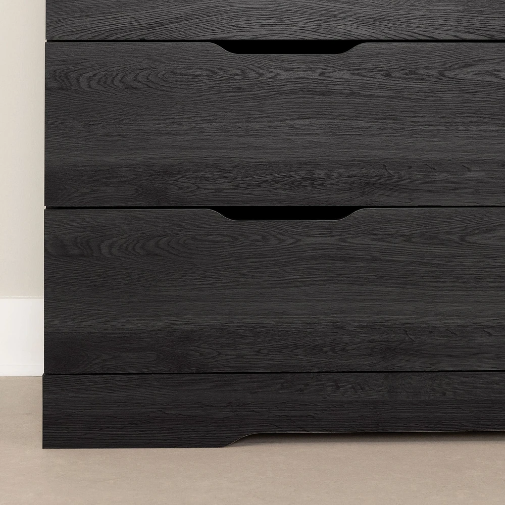 6-Drawer Double Dresser - Holland Gray Oak