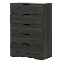 5-Drawer Chest - Holland Gray Oak