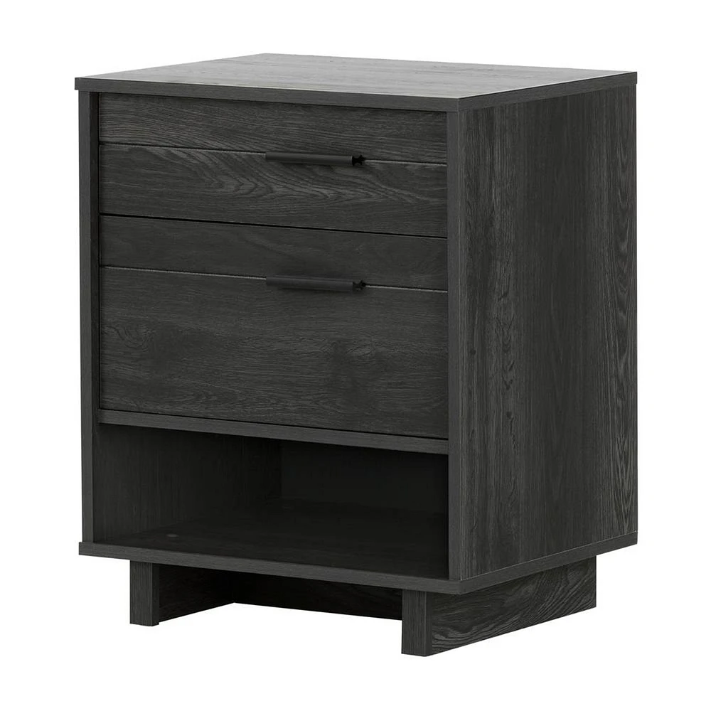 Table de Nuit Fynn - Chêne Gris