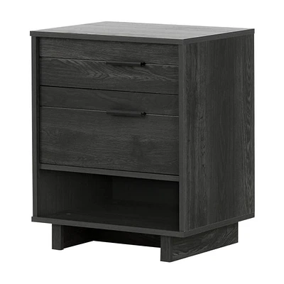 Table de Nuit Fynn - Chêne Gris