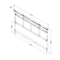 Tête de Lit Grand - Versa Érable Cendré