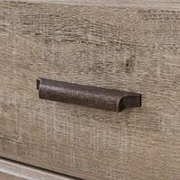 8-Drawer Double Dresser - Versa Weathered Oak