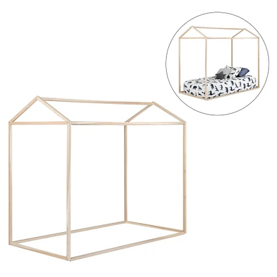 Sweedi House Bed for Twin Bed - Natural