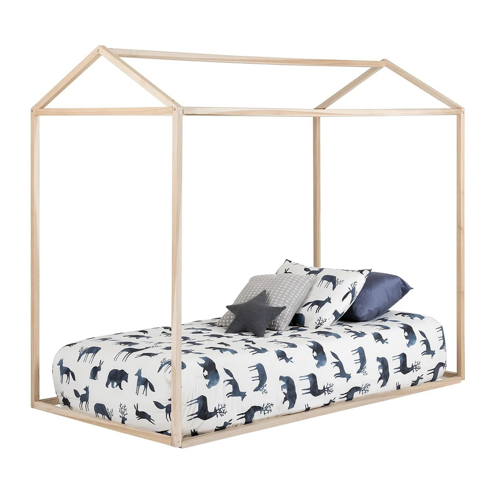 Sweedi House Bed for Twin Bed - Natural