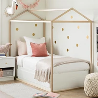 Sweedi House Bed for Twin Bed - Natural