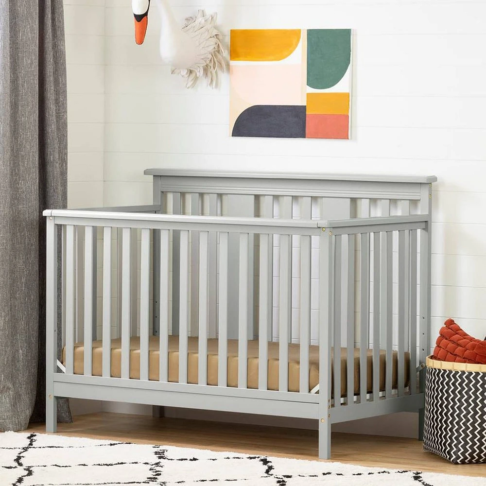 Cotton Candy Crib - Grey