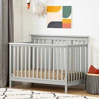 Cotton Candy Crib - Grey