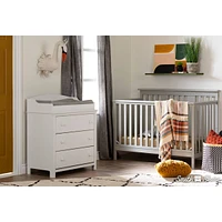Cotton Candy Crib - Grey
