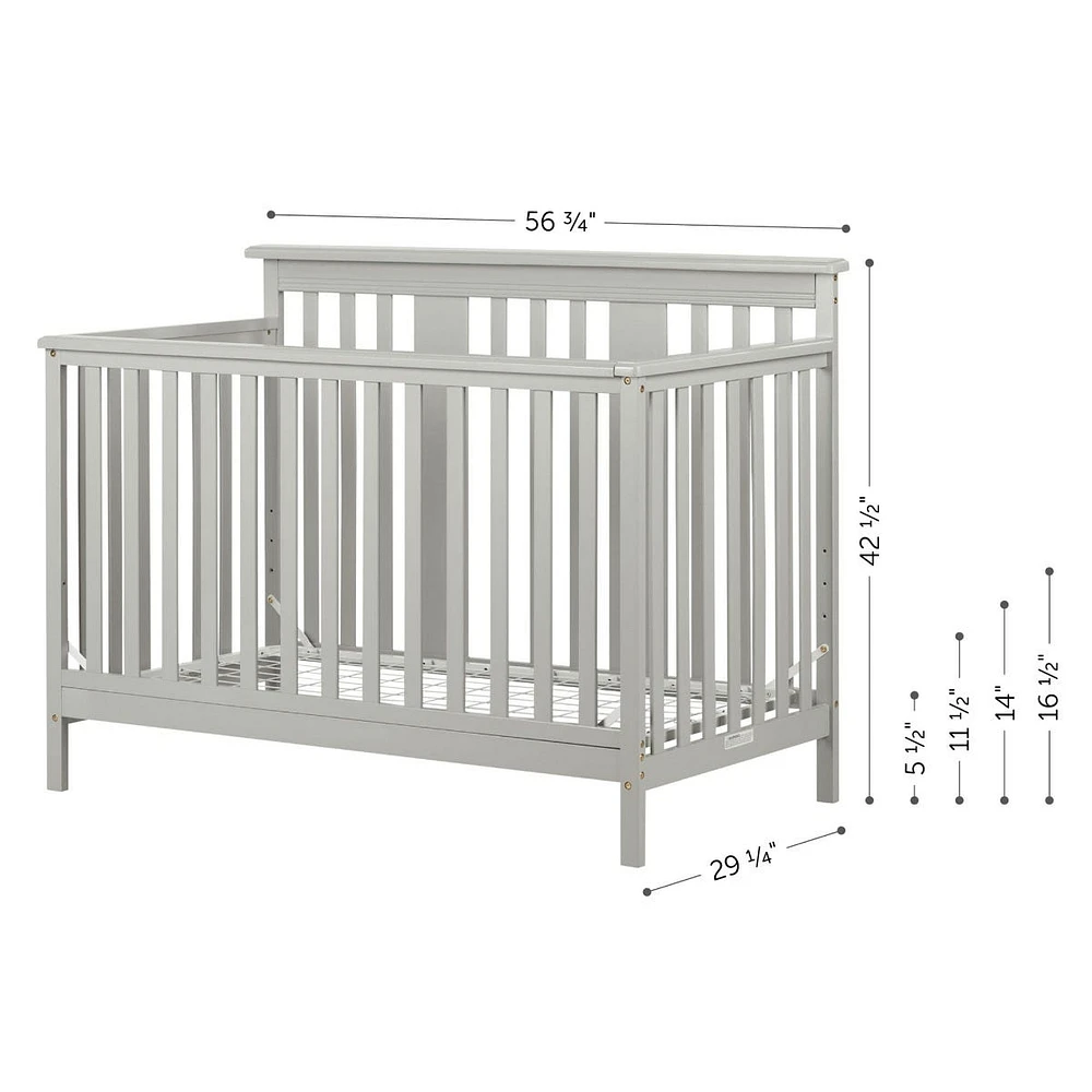 Cotton Candy Crib - Grey
