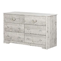 Commode Double 6 Tiroirs - Aviron Pin Bord de Mer