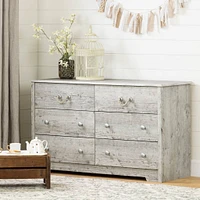Commode Double 6 Tiroirs - Aviron Pin Bord de Mer