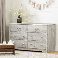 Commode Double 6 Tiroirs - Aviron Pin Bord de Mer