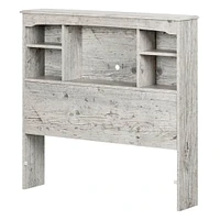Tête de Lit Simple avec Bibliothèque - Aviron Pin Bord de Mer