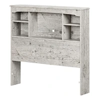 Tête de Lit Simple avec Bibliothèque - Aviron Pin Bord de Mer