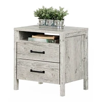 Gravity 2-Drawer Nightstand - Seaside Pine