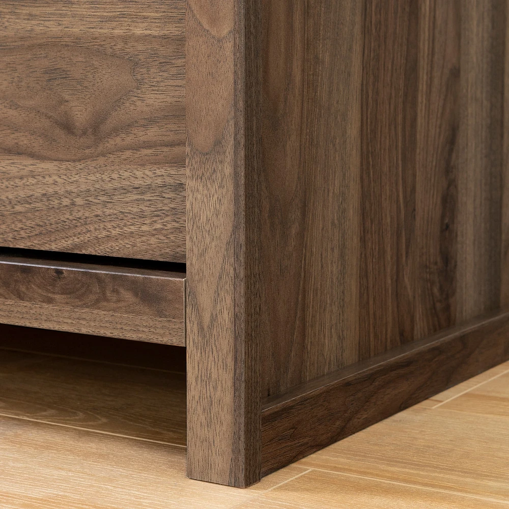2-Drawer Nightstand - Tao Natural Walnut
