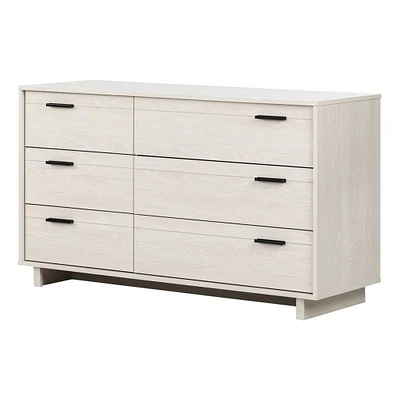 Fynn 6-Drawer Double Dresser - Winter Oak
