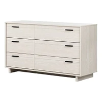 Fynn 6-Drawer Double Dresser - Winter Oak