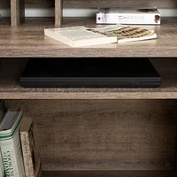 Computer Desk with Hutch - Versa Weathered Oak