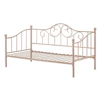Metal Twin Daybed - Savannah Pink