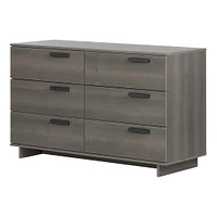 Commode double 6 tiroirs