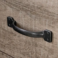 Commode Double 6 Tiroirs - Tassio Chêne vieilli
