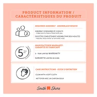 Commode Double 6 Tiroirs - Tassio Chêne vieilli
