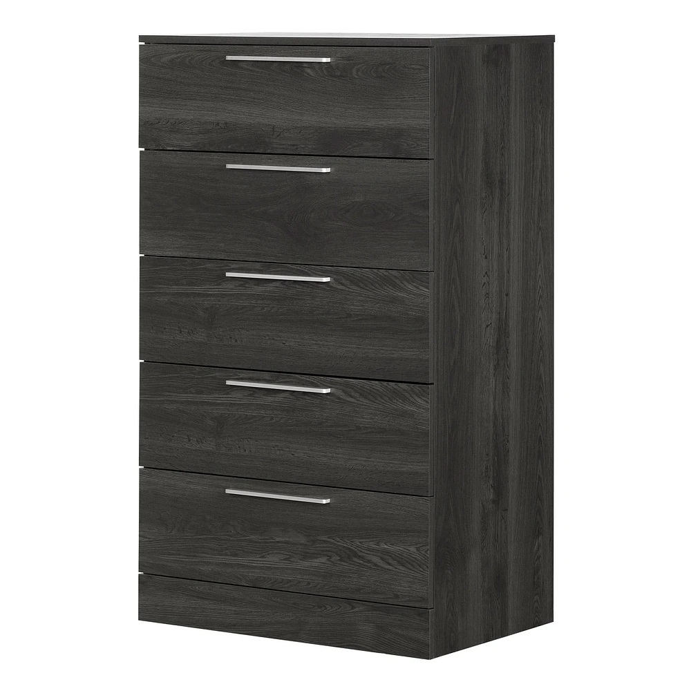Commode 5 Tiroirs - Step One Essential Chêne gris