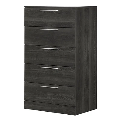 Commode 5 Tiroirs - Step One Essential Chêne gris