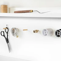 Craft Table with Hutch - Crea Pure White