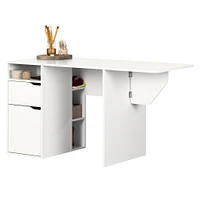 Expandable Craft Table - Crea Pure White