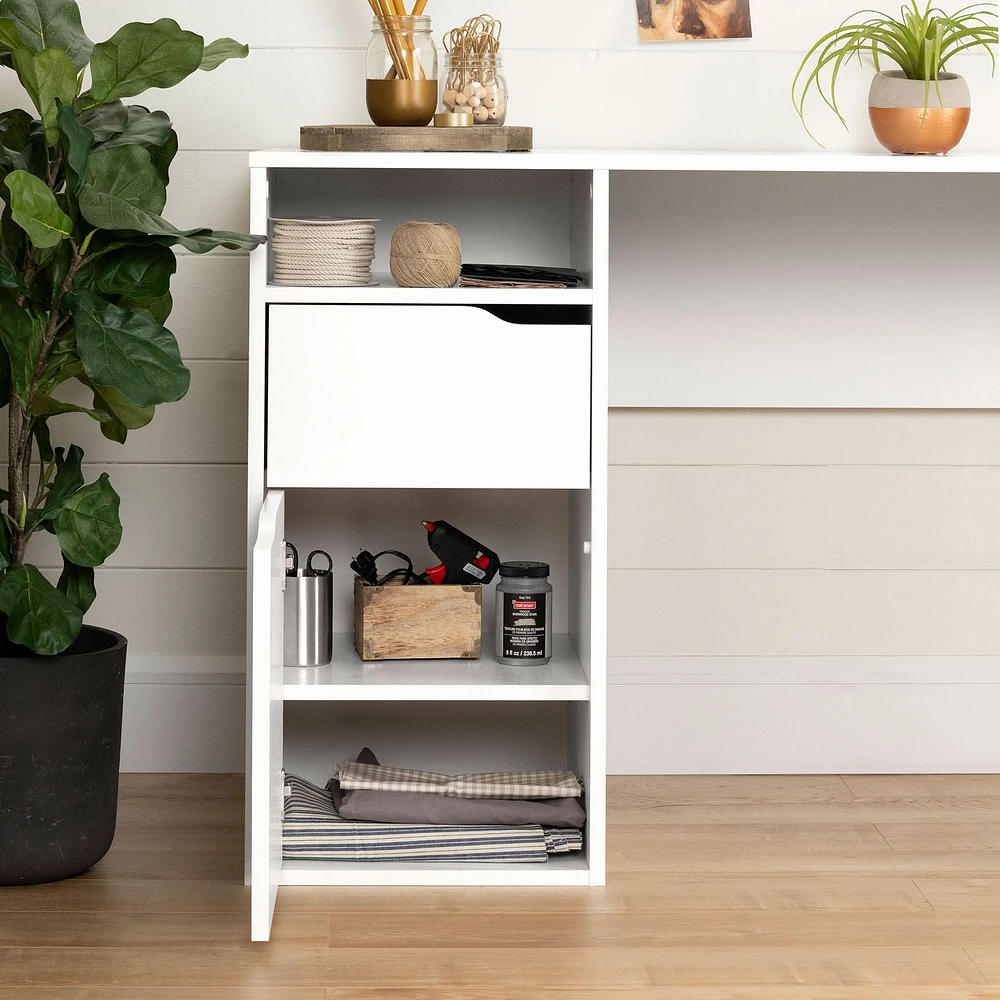 Expandable Craft Table - Crea Pure White