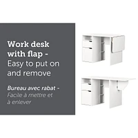 Expandable Craft Table - Crea Pure White
