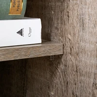 Table de Travail avec Rangement - Axess Chêne Vieilli
