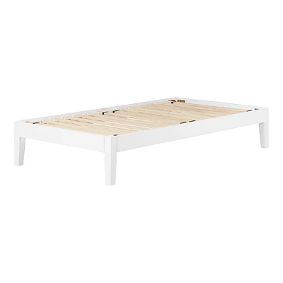 Twin Platform Bed - Vito Pure White