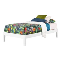 Twin Platform Bed - Vito Pure White