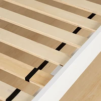 Twin Platform Bed - Vito Pure White