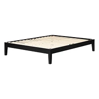 Platform Double Bed - Vito Pure Black